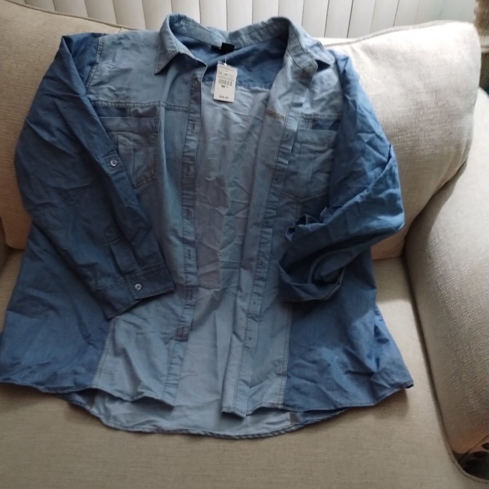 Denim Button Up